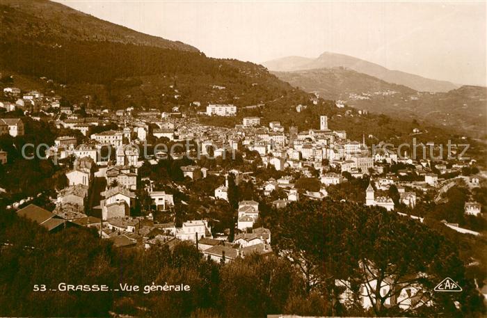 Grasse Alpes Maritimes Vue Generale