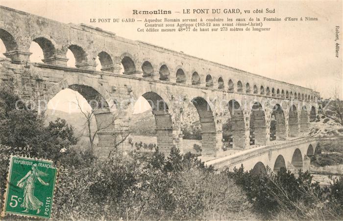 Remoulins Pont du Gard