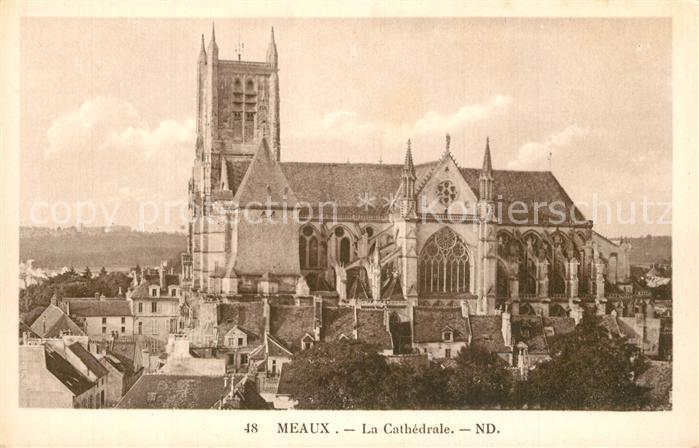 Meaux Seine et Marne La Cathedrale