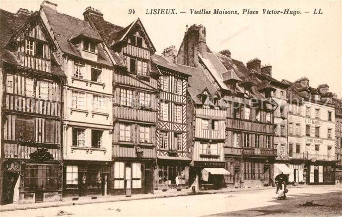 Lisieux Vieilles Maisons Place Victor Hugo