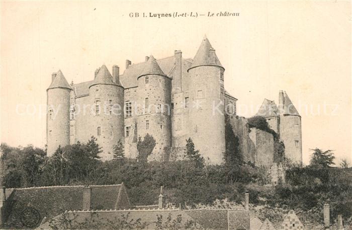 Luynes Indre-et-Loire Chateau Schloss