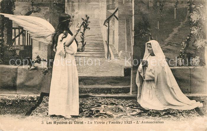 La Verrie Les Mystères du Christ Annonciation