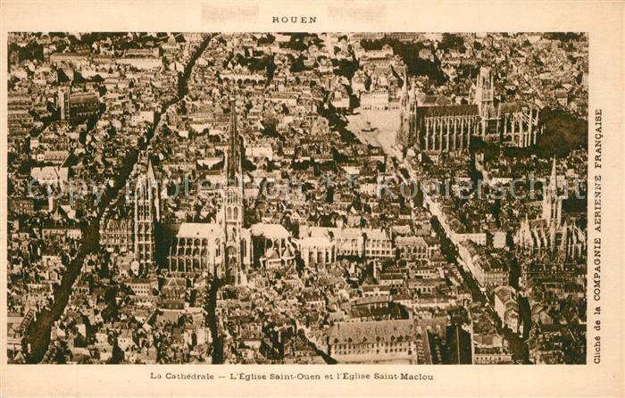 Rouen Cathedrale Eglise Saint Quen et Saint M