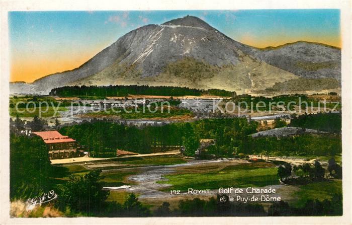 Royat Puy de Dome Panorama Golf de Charade