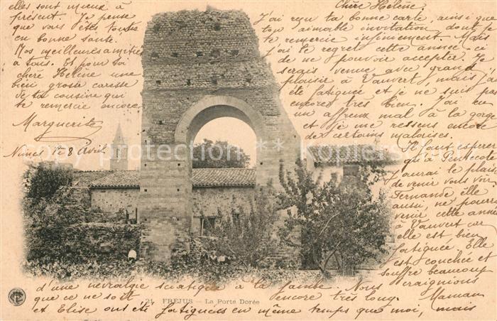 Frejus La Porte Dorée Ruines