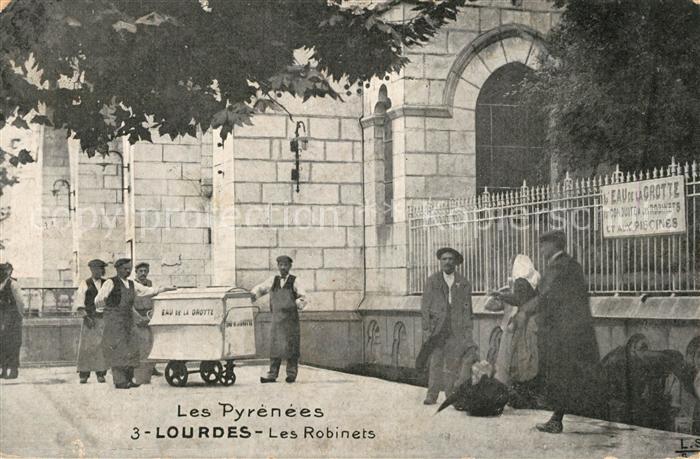 Lourdes Hautes Pyrenees Les Robinets