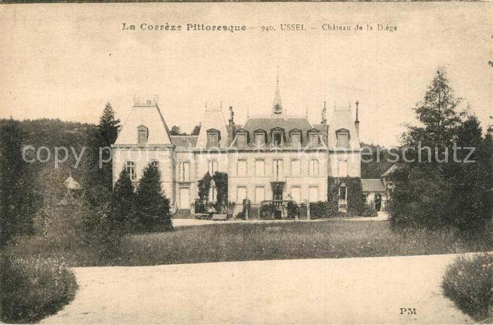 Ussel Correze Chateau de la Diege