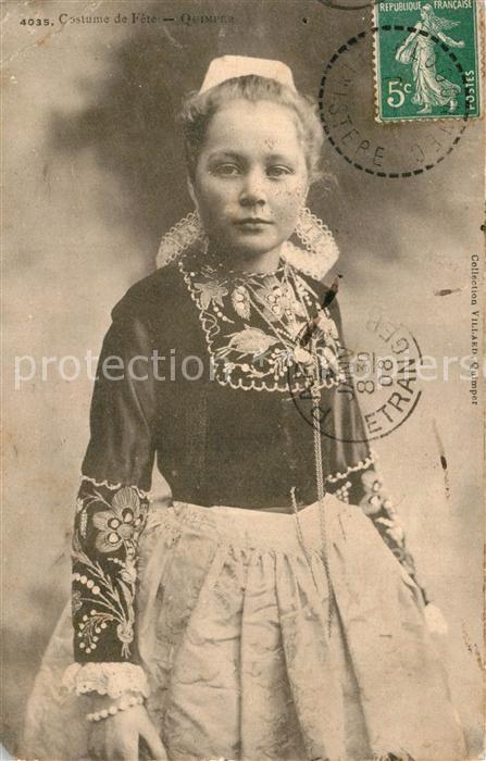 Quimper Costume de Fête Trachten