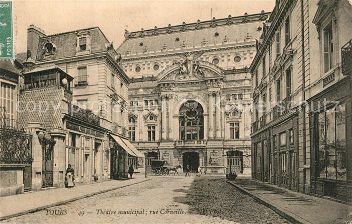 Tours Indre-et-Loire Théâtre municipal Rue Corneille