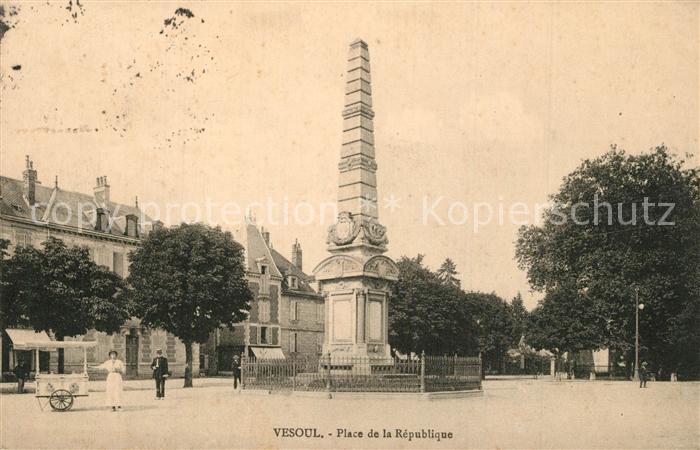 Vesoul Haute Saone Place de la République