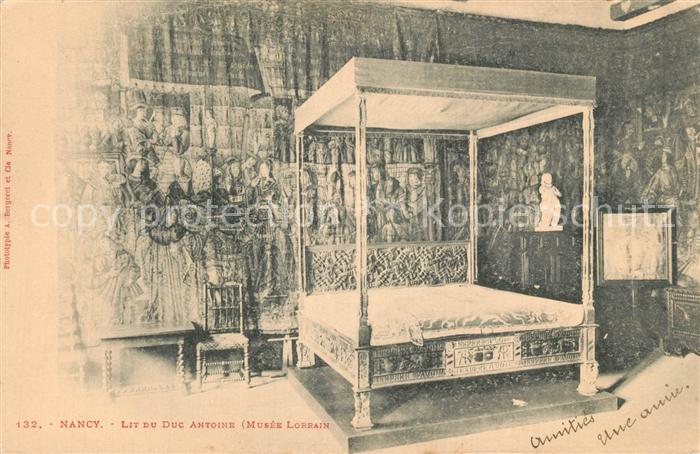 Nancy Lothringen Lit du Duc Antoine Musee Lorrain