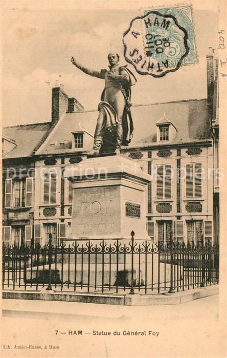 Ham Somme Statue du General Foy