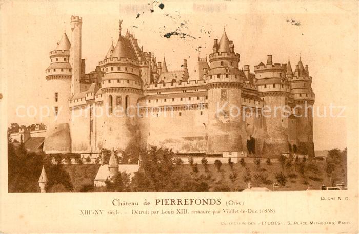 Pierrefonds Oise Chateau