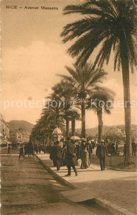 Nice Alpes Maritimes Avenue Massena Côte d Azur