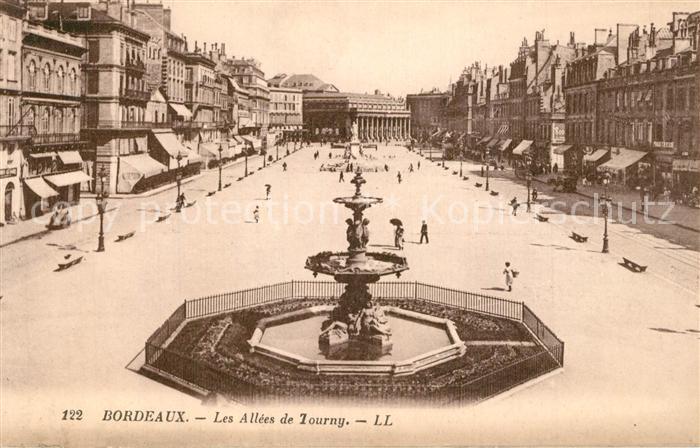 Bordeaux Les Allées de Tourny Fontaine