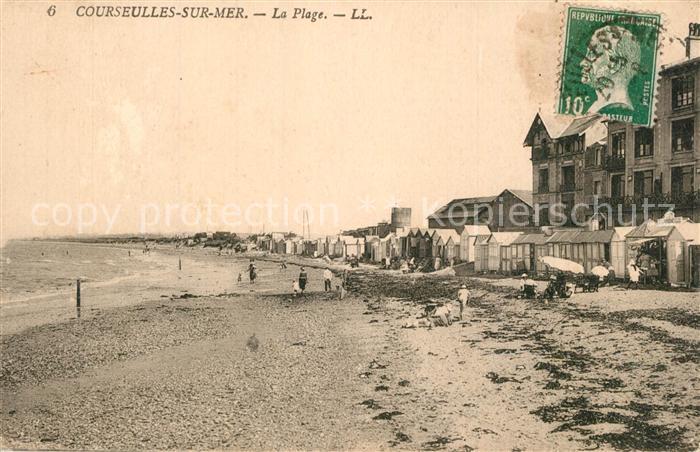 Courseulles-sur-Mer La plage