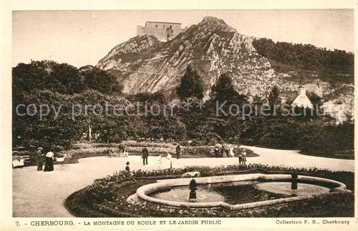 Cherbourg Montagne du Roule et Jardin Public