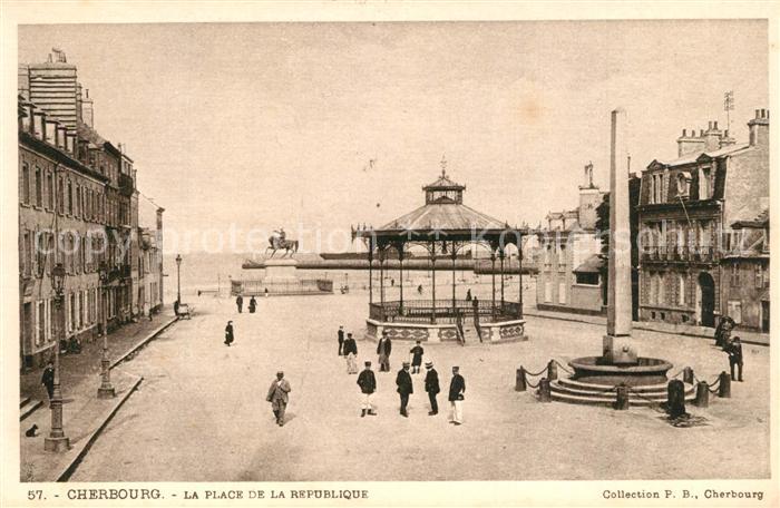 Cherbourg Place de la République Monument