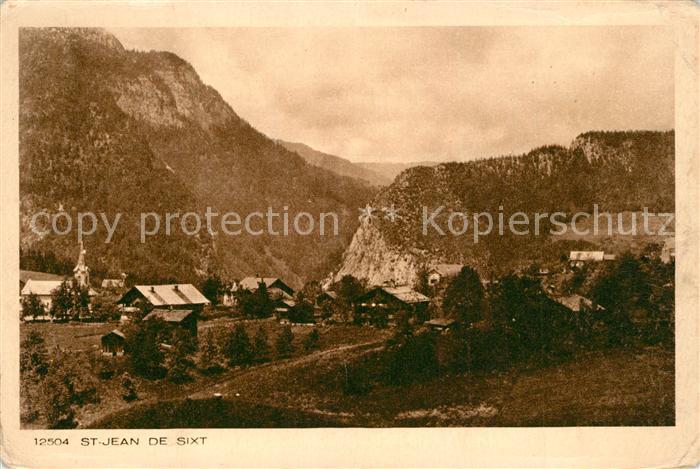 Saint-Jean-de-Sixt Panorama Alpes Collection Les Deux Savo