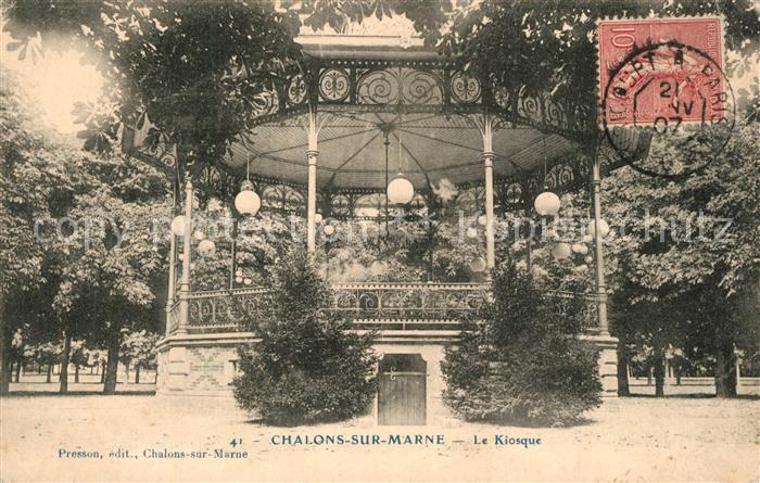 Chalons-en-Champagne Marne Le Kiosque