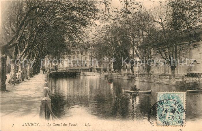 Annecy Haute-Savoie Canal du Vassé