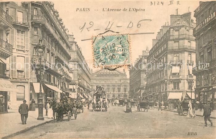 Paris Avenue de l'Opéra