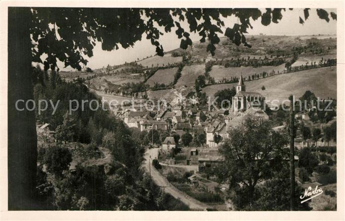 Chaudes-Aigues Vue Generale Station Thermale Eglise