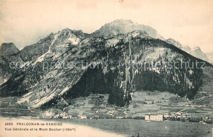 Pralognan-la-Vanoise Vue Generale et Mont Bochor