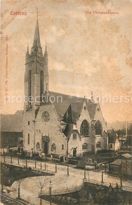 Koblenz Rhein Christuskirche