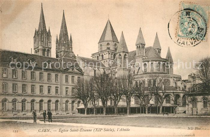 Caen Eglise Saint Etienne XIIe siècle Abside