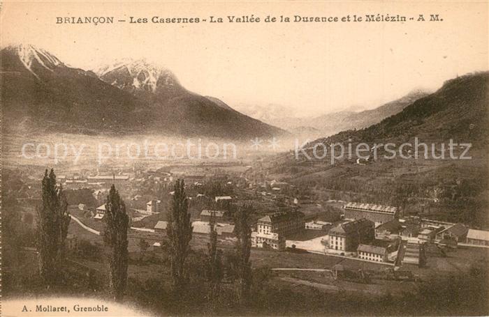 Briancon Les Casernes Vallee de la Durance et le Mélézin Alpes