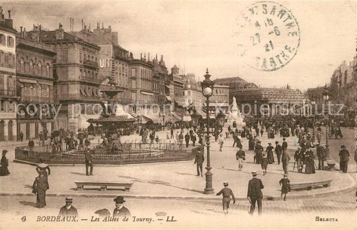 Bordeaux Les Allées de Tourny Fontaine