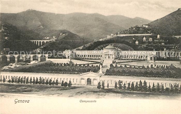 Genova Genua Liguria Camposanto