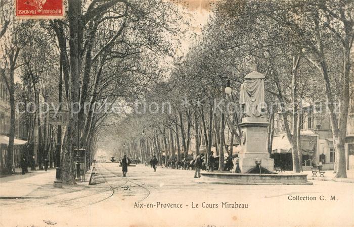 Aix-en-Provence Le Cours Mirabeau