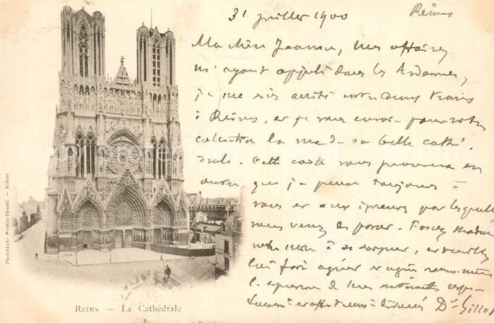 Reims Champagne Ardenne La Cathedrale