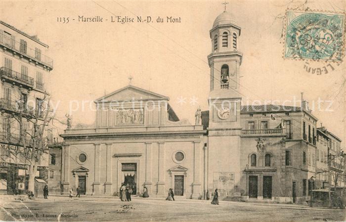 Marseille Bouches-du-Rhone Eglise Notre Dame du Mont