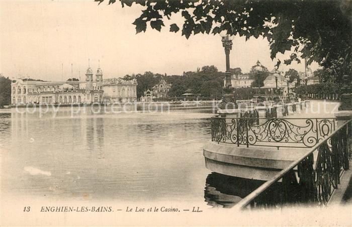 Enghien-les-Bains Bords du Lac et le Casino