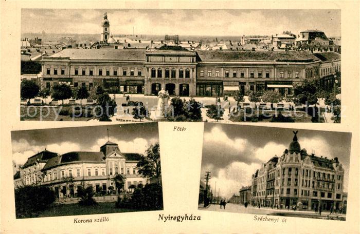 Nyiregyhaza Foeter Korona szallo Széchenyi út