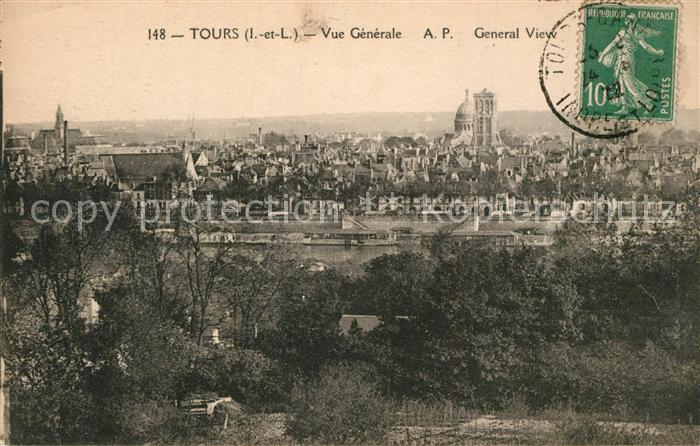Tours Indre-et-Loire Vue Generale