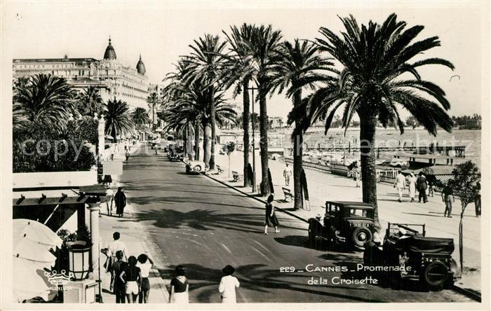 Cannes Alpes-Maritimes Promenade de la Croisette Côte d Azur