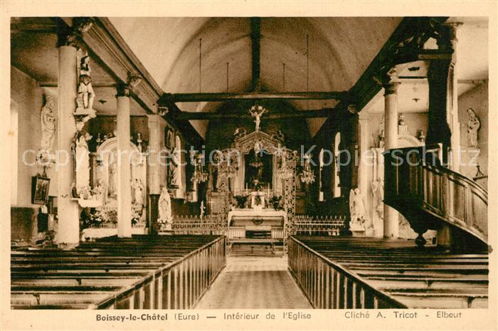 Boissey-le-Chatel Intérieur de l'Eglise