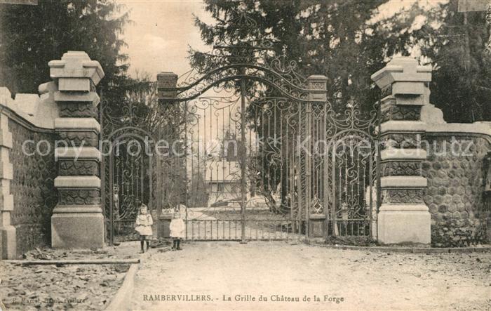 Rambervillers La Grille du Chateau de la Forge