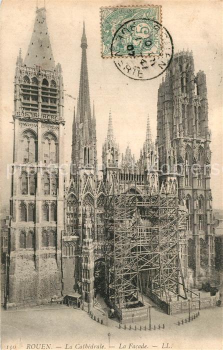 Rouen Cathedrale facade