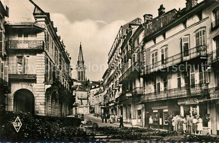 Plombieres-les-Bains Vosges Place du Bain Romain