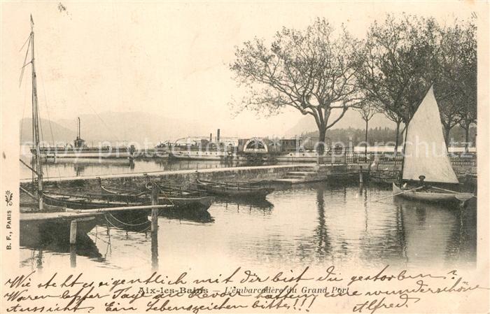 Aix-les-Bains Embarcadère du Grand Port