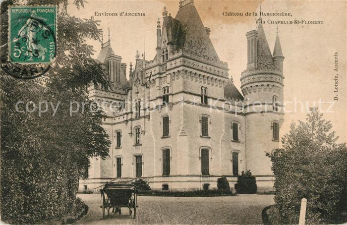 La Chapelle-Saint-Florent Chateau de la Baronnière