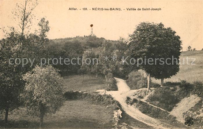 Neris-les-Bains Vallee de Saint Joseph