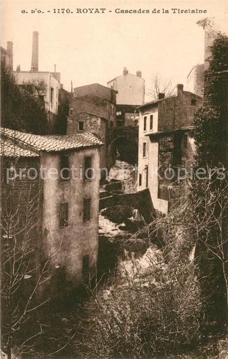 Royat Puy de Dome Cascade de la Tiretaine