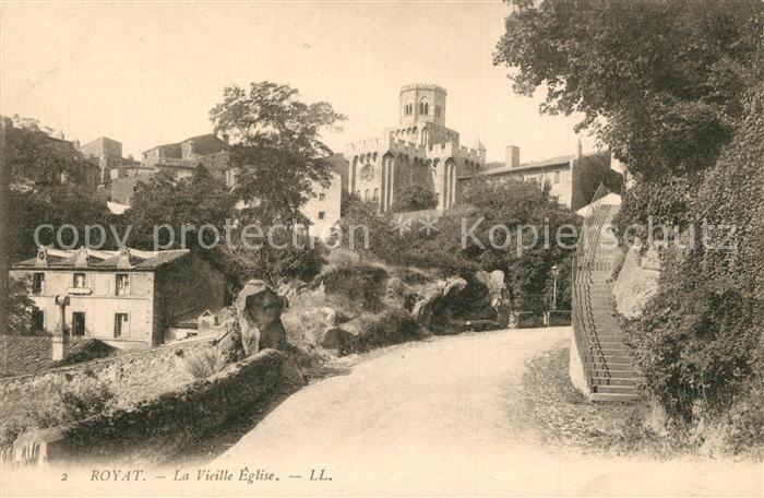Royat Puy de Dome Vieille Eglise