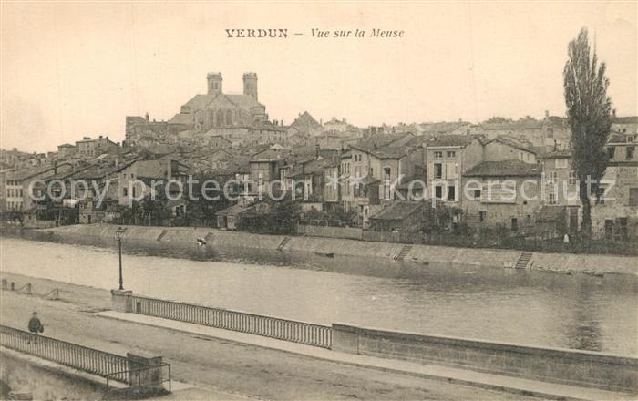 Verdun Meuse Vue sur la Meuse